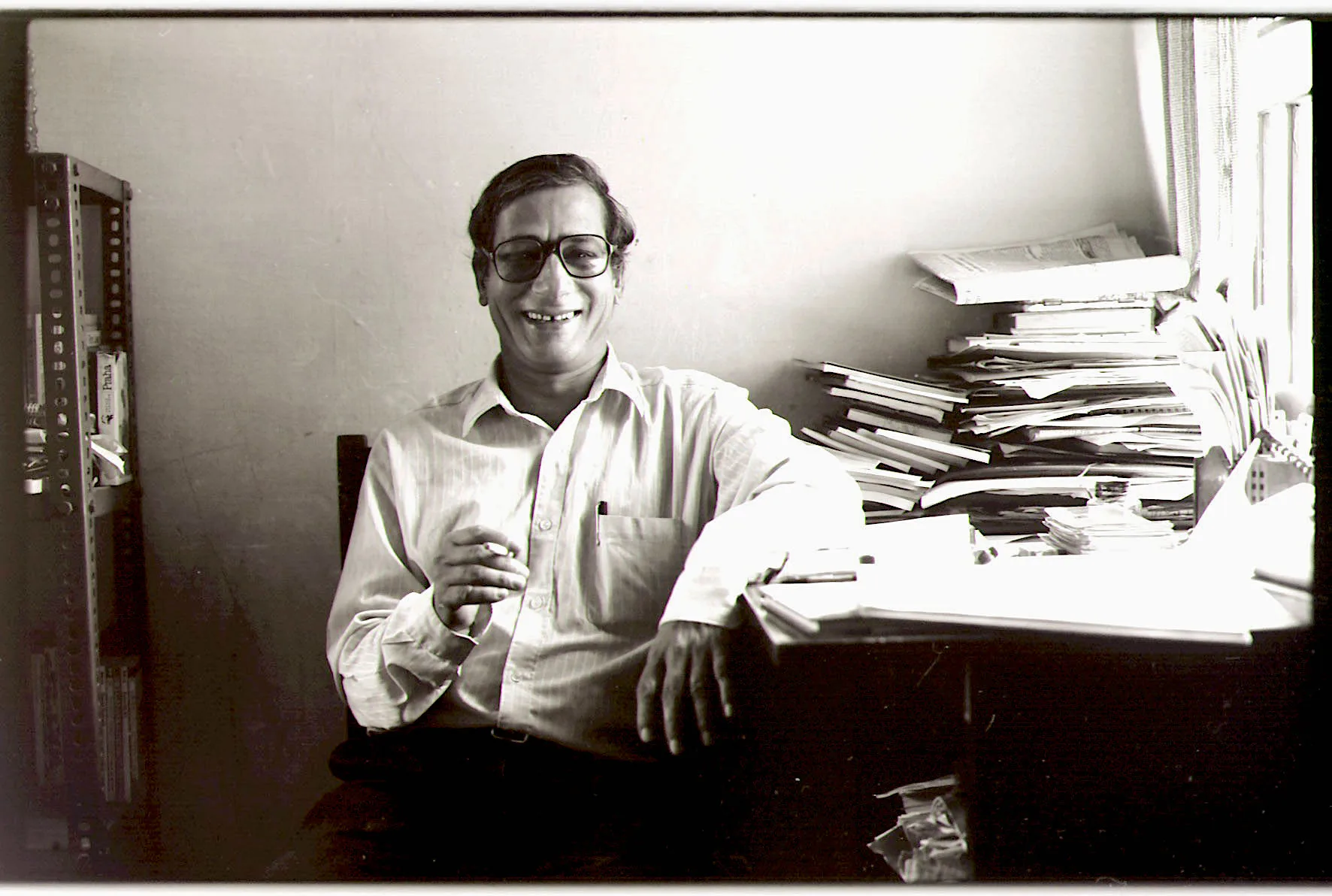 Porträt von Manglesh Dabral (1948–2020) – Gedenkseite