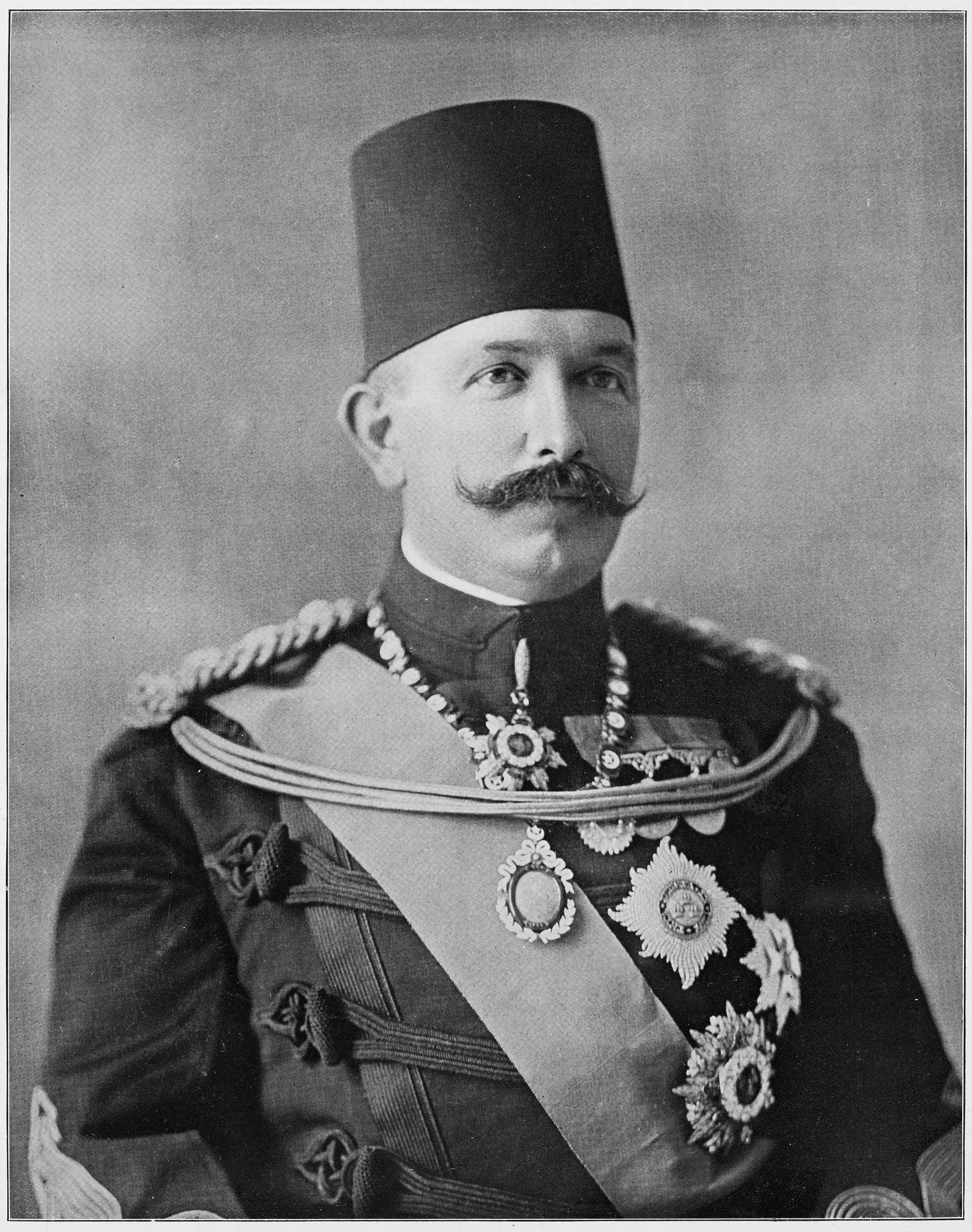 Portrait of Abbas II. (1874–1944) – memorial page