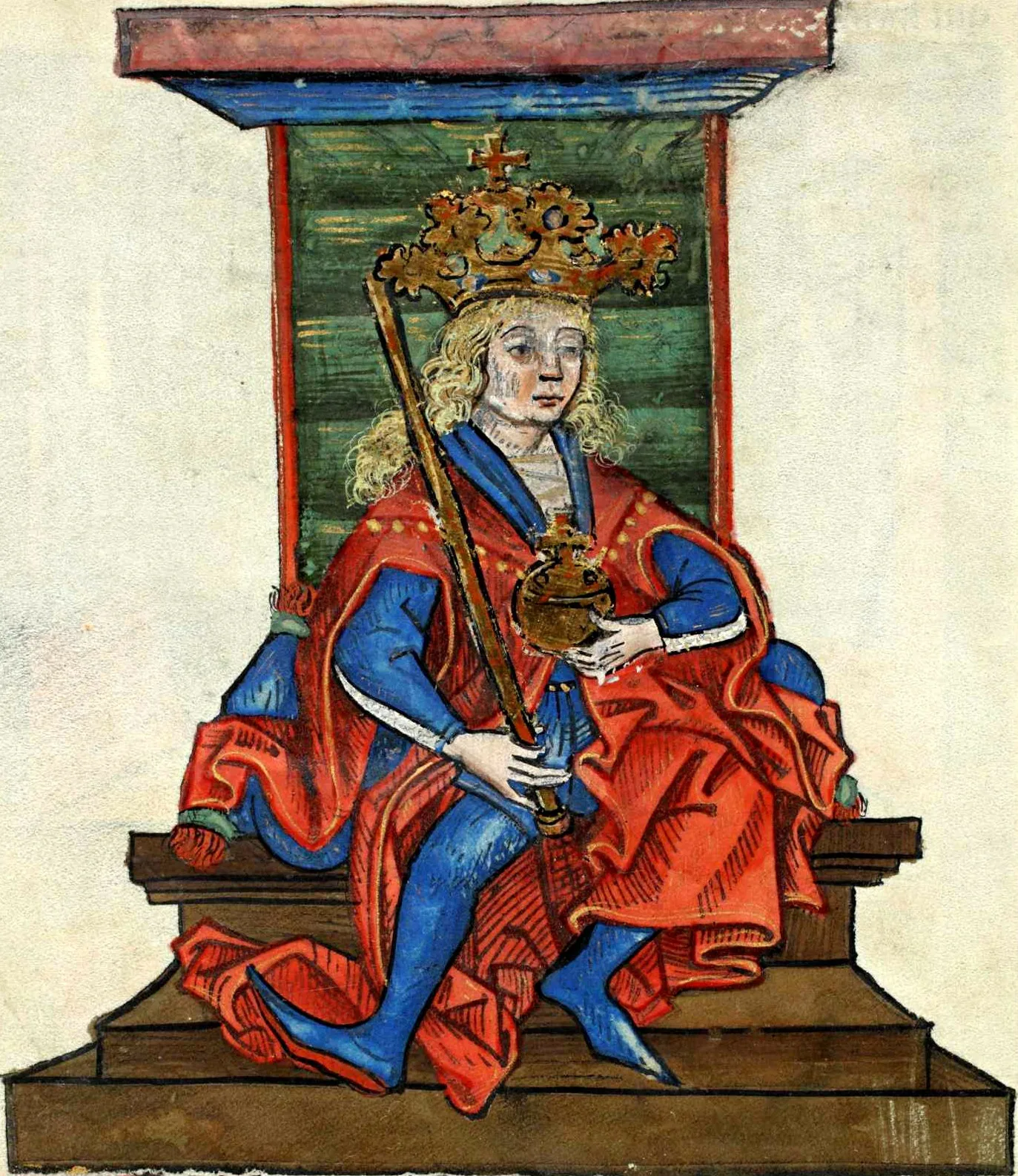 Porträt von Stephan V. (1239–1272) – Gedenkseite
