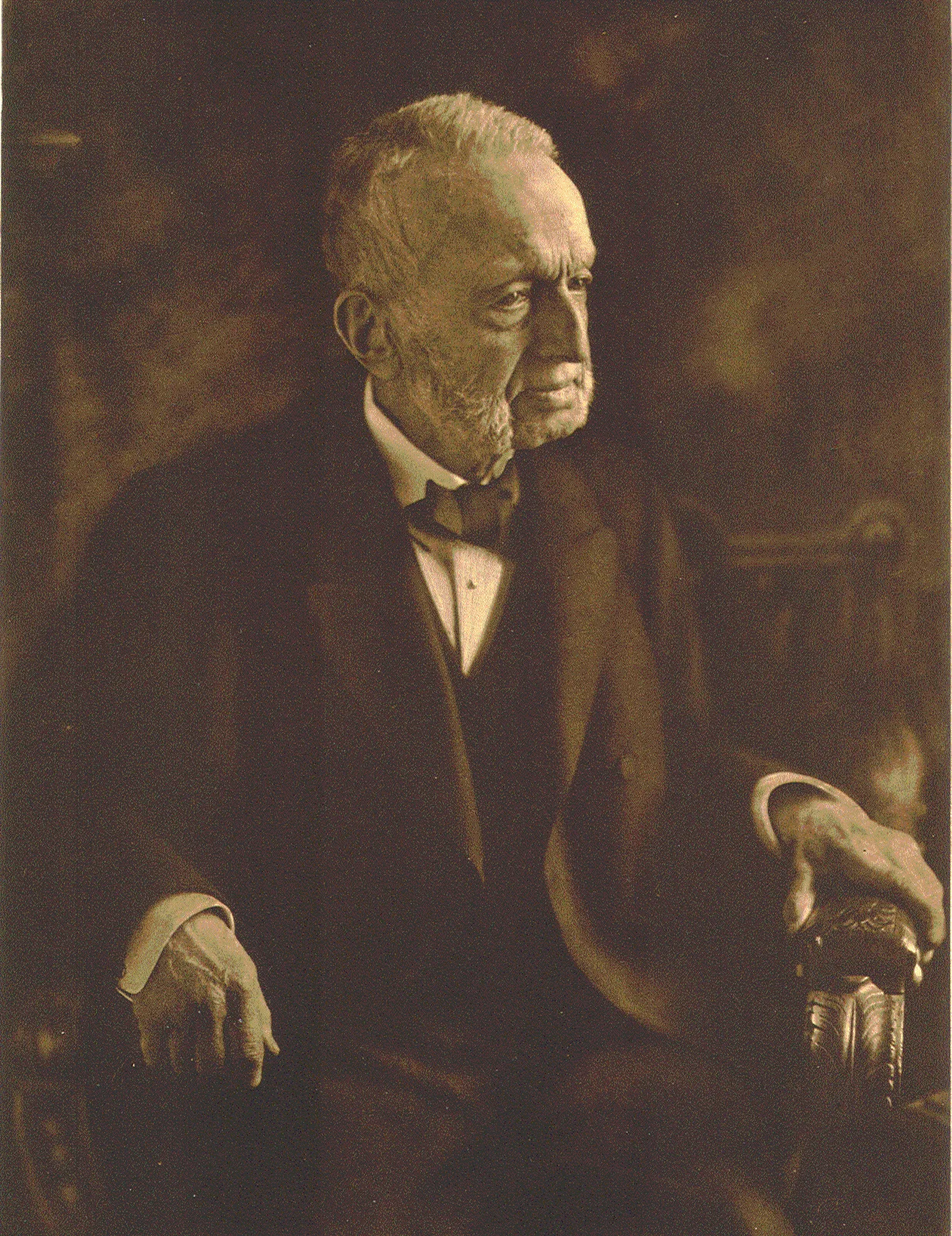Porträt von Wilhelm Amsinck (1821–1909) – Gedenkseite