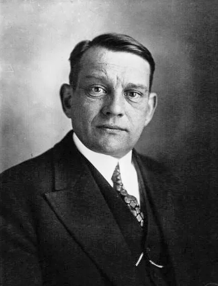 Porträt von René Coty (1882–1962) – Gedenkseite