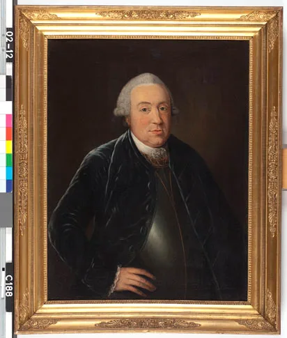 Porträt von Jacob Adolph van Heeckeren (1724–1792) – Gedenkseite