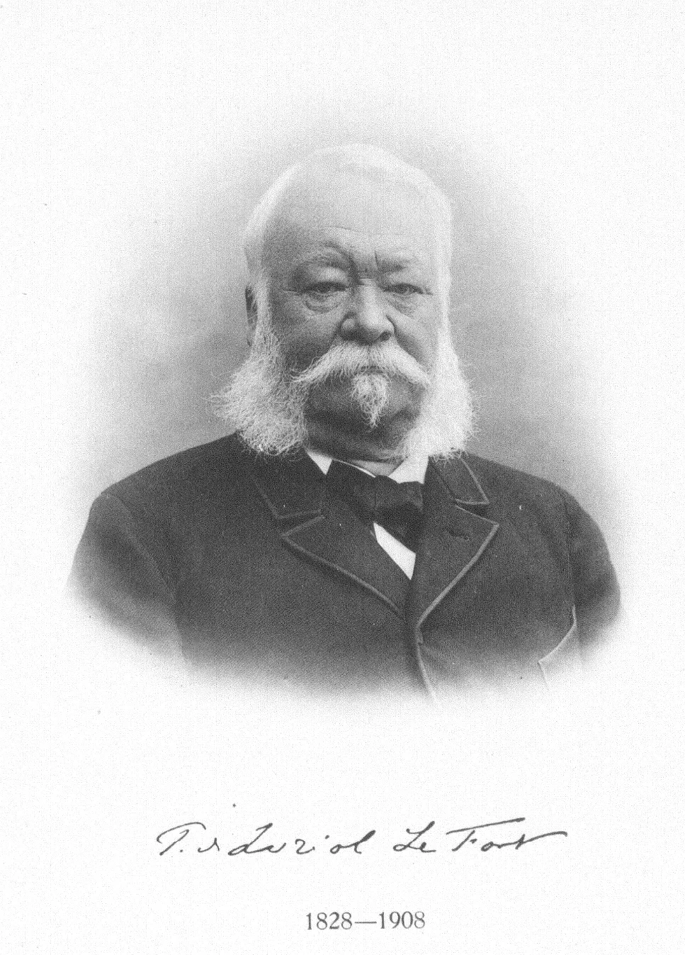 Porträt von Perceval de Loriol (1828–1908) – Gedenkseite