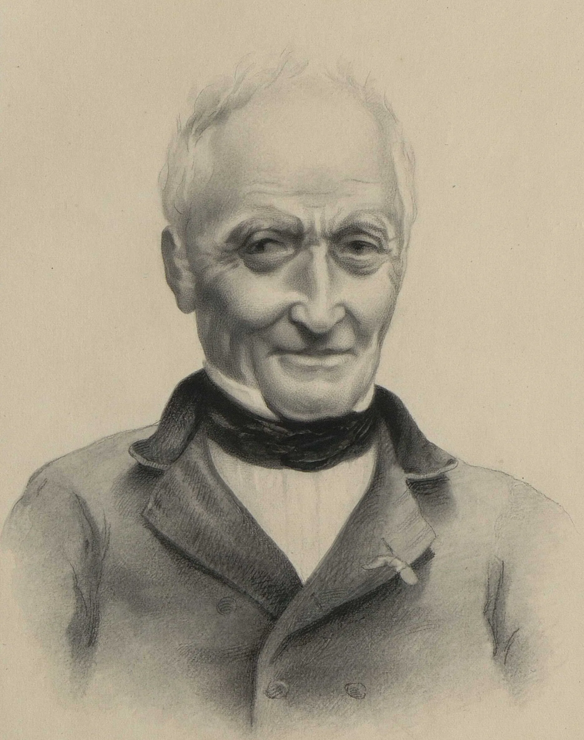 Porträt von Nicolas-Maximilien-Sidoine Séguier de Saint-Brisson (1773–1854) – Gedenkseite