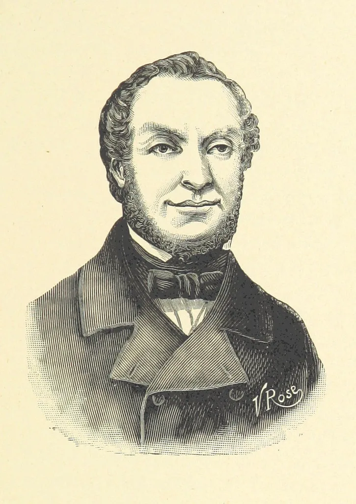 Porträt von Mathieu de Combarel de Leyval (1808–1869) – Gedenkseite