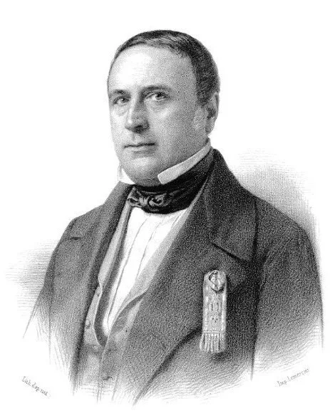 Porträt von Édouard Lelièvre La Grange (1796–1876) – Gedenkseite