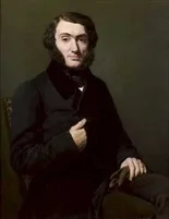 Porträt von Hortensius Rousselin de Corbeau de Saint-Albin (1805–1878) – Gedenkseite