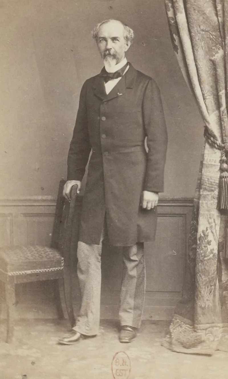 Porträt von Gustave Brochant de Villiers (1811–1864) – Gedenkseite