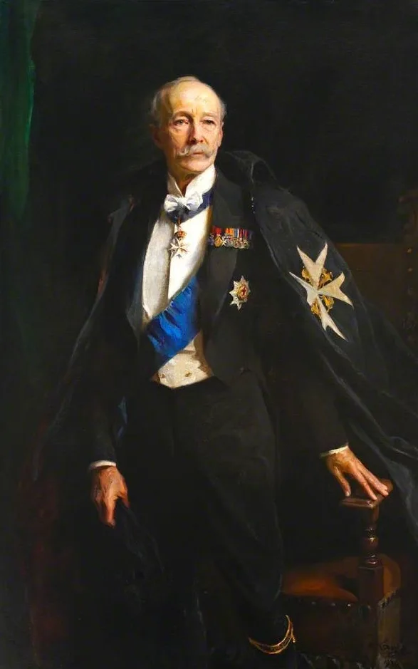 Porträt von Aldred Lumley, 10th Earl of Scarbrough (1857–1945) – Gedenkseite