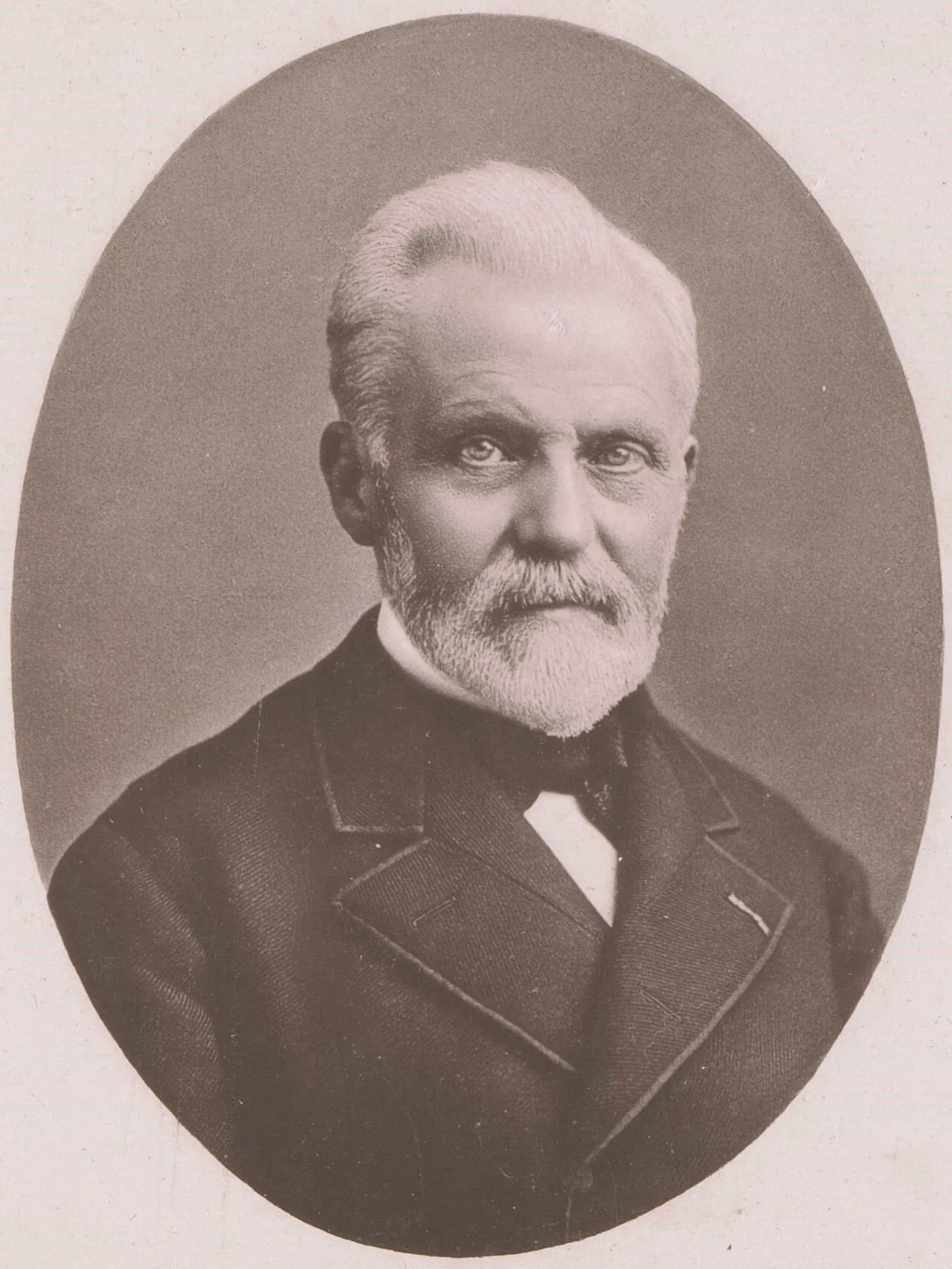 Porträt von André Catel-Béghin (1813–1894) – Gedenkseite