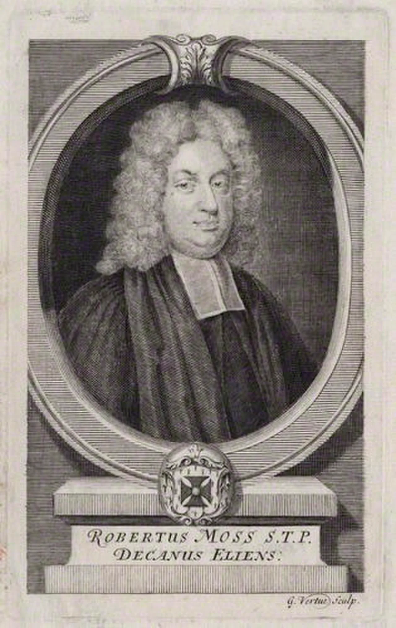 Portrait of Robert Moss (1666–1729) – memorial page