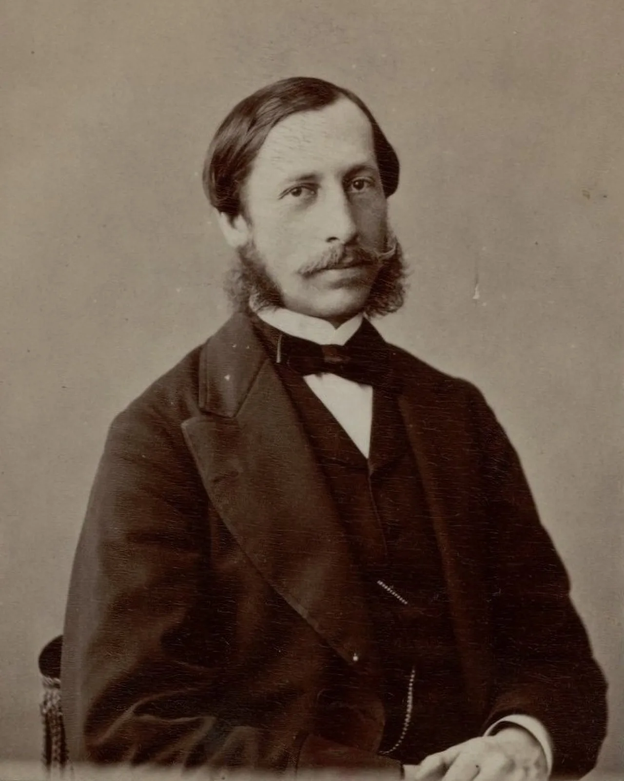 Porträt von Jules Bapst (1830–1899) – Gedenkseite