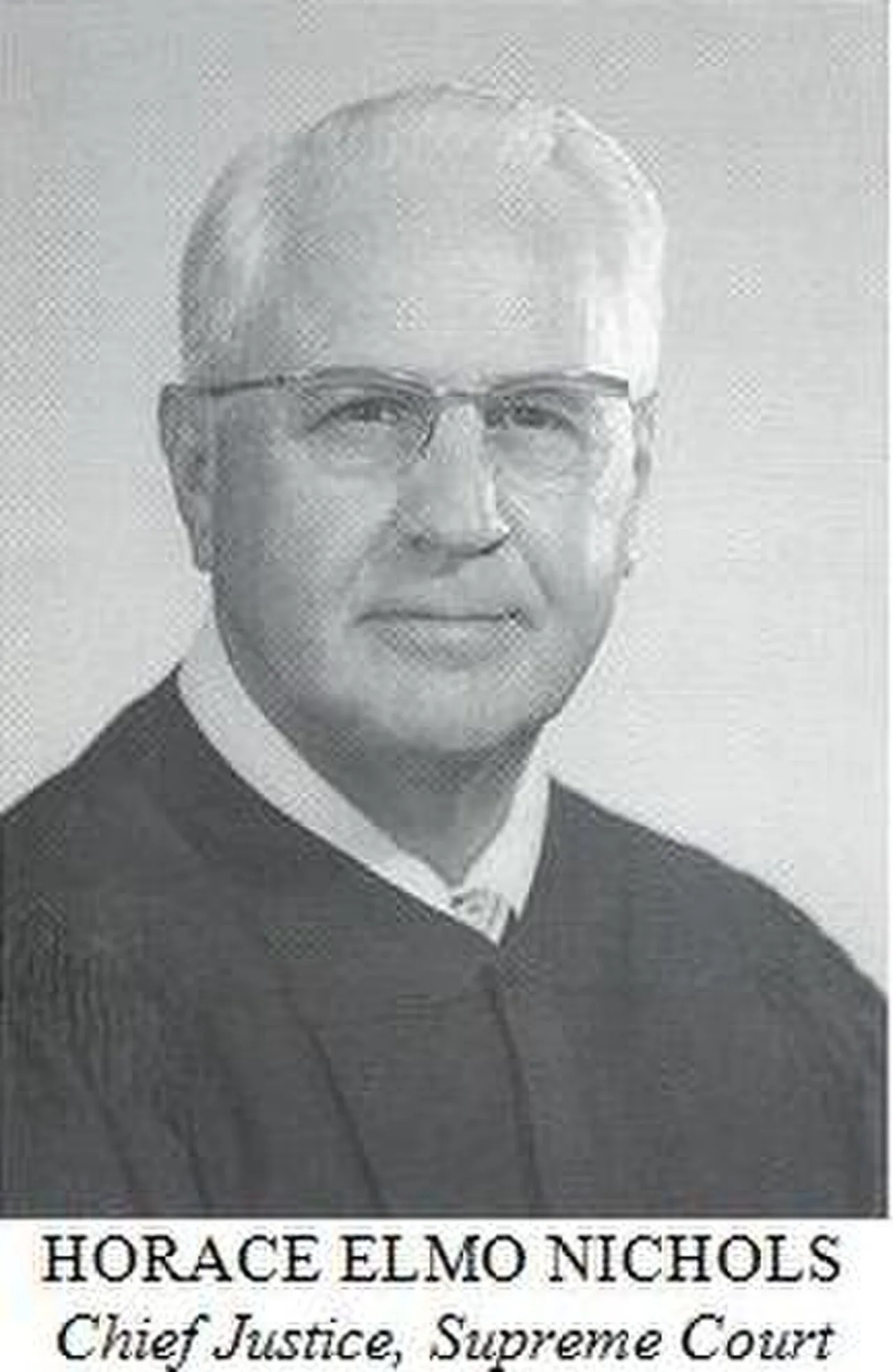 Portrait of Horace Elmo Nichols (1912–2000) – memorial page