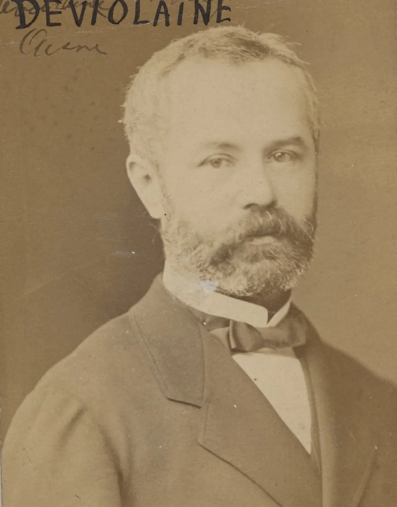 Porträt von Victor Deviolaine (1833–1913) – Gedenkseite
