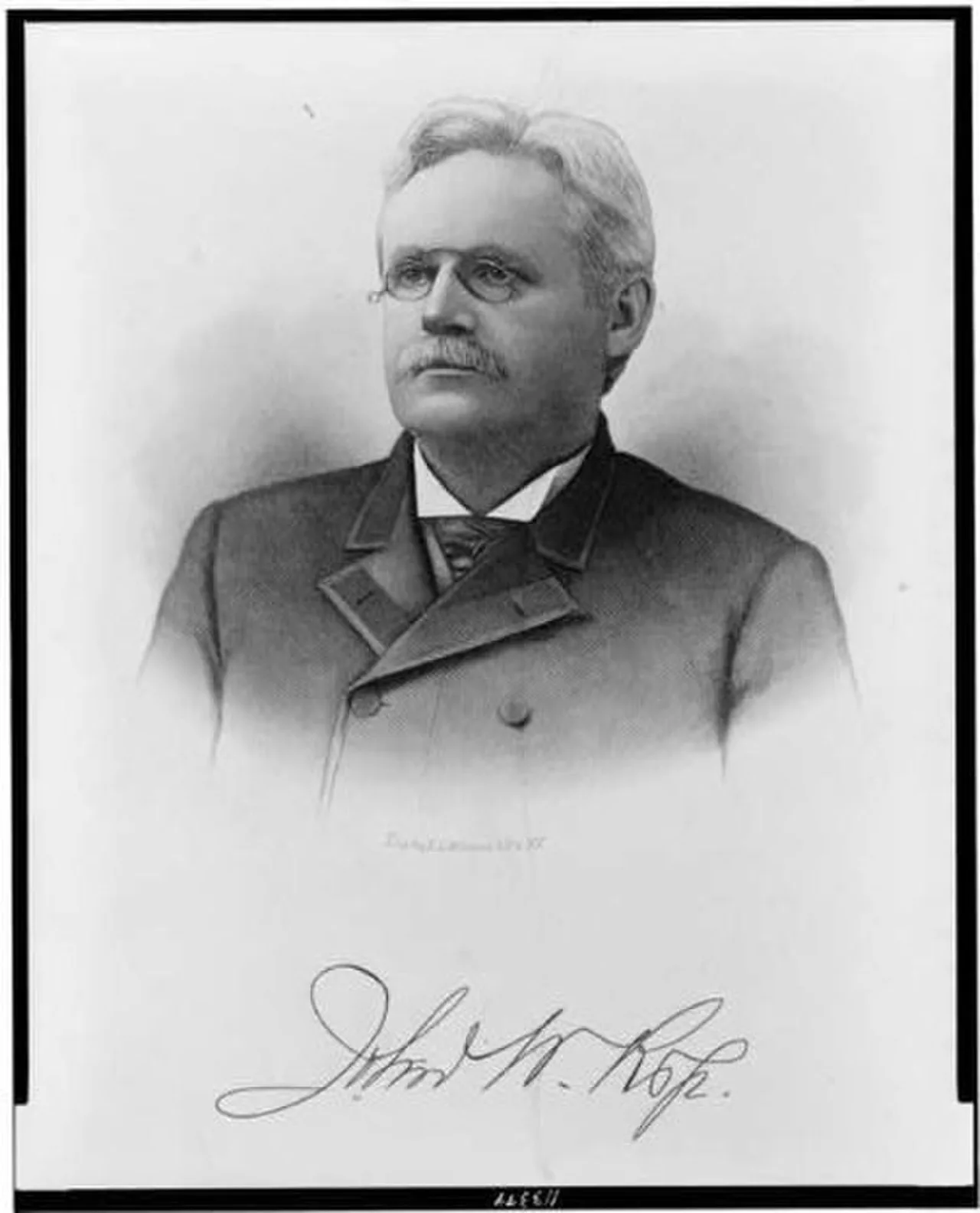 Porträt von John Wesley Ross (1841–1902) – Gedenkseite