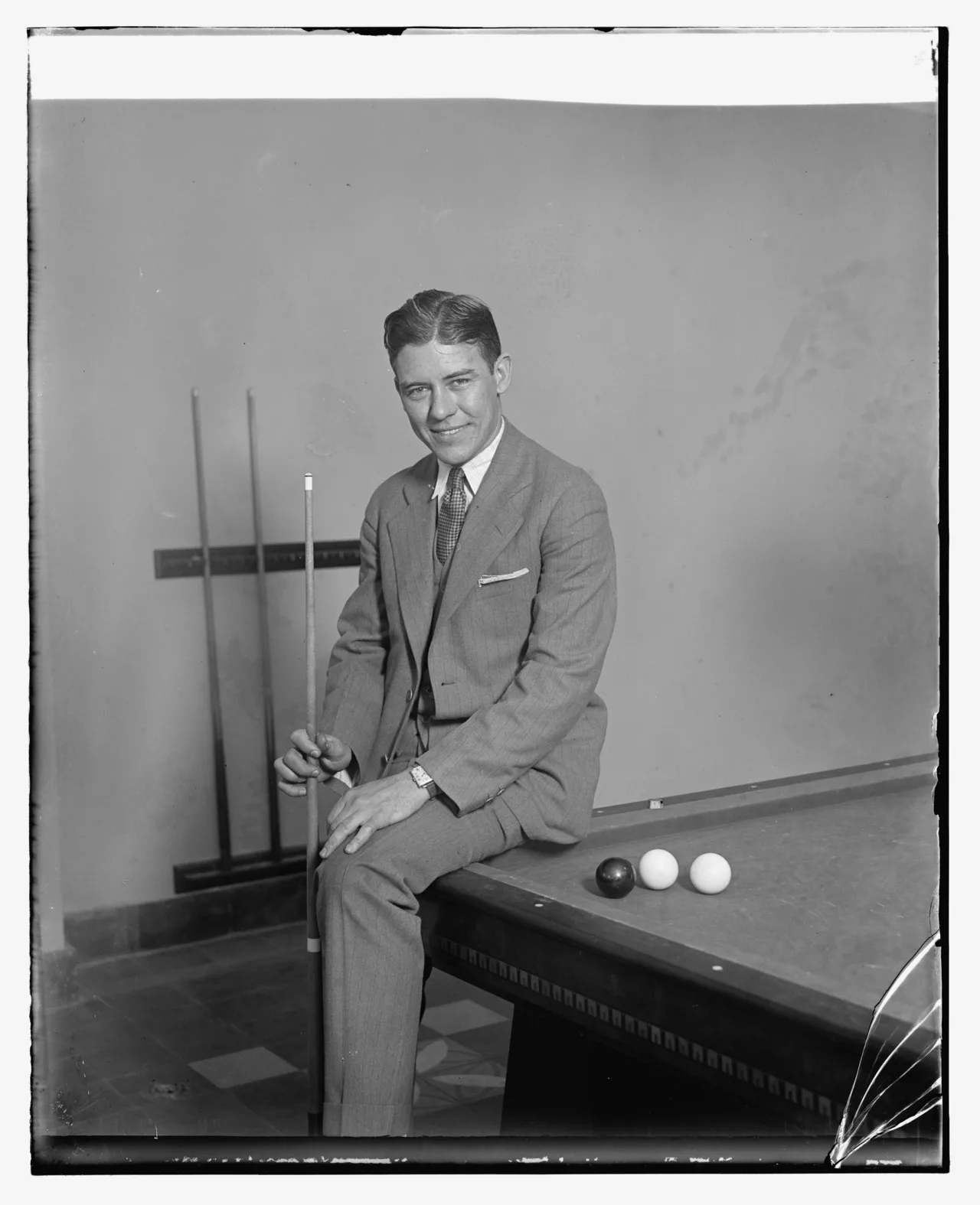 Portrait of Welker Cochran (1897–1960) – memorial page