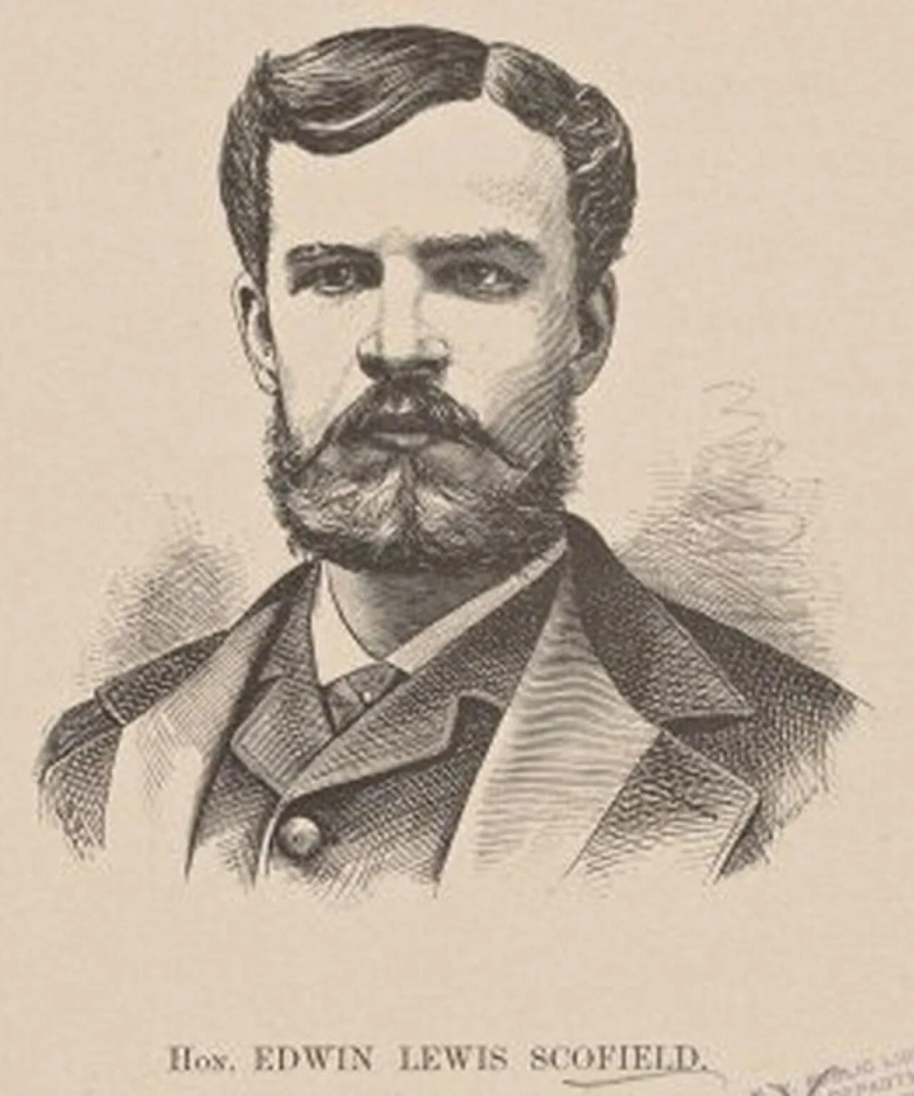Portrait of Edwin L. Scofield (1852–1918) – memorial page