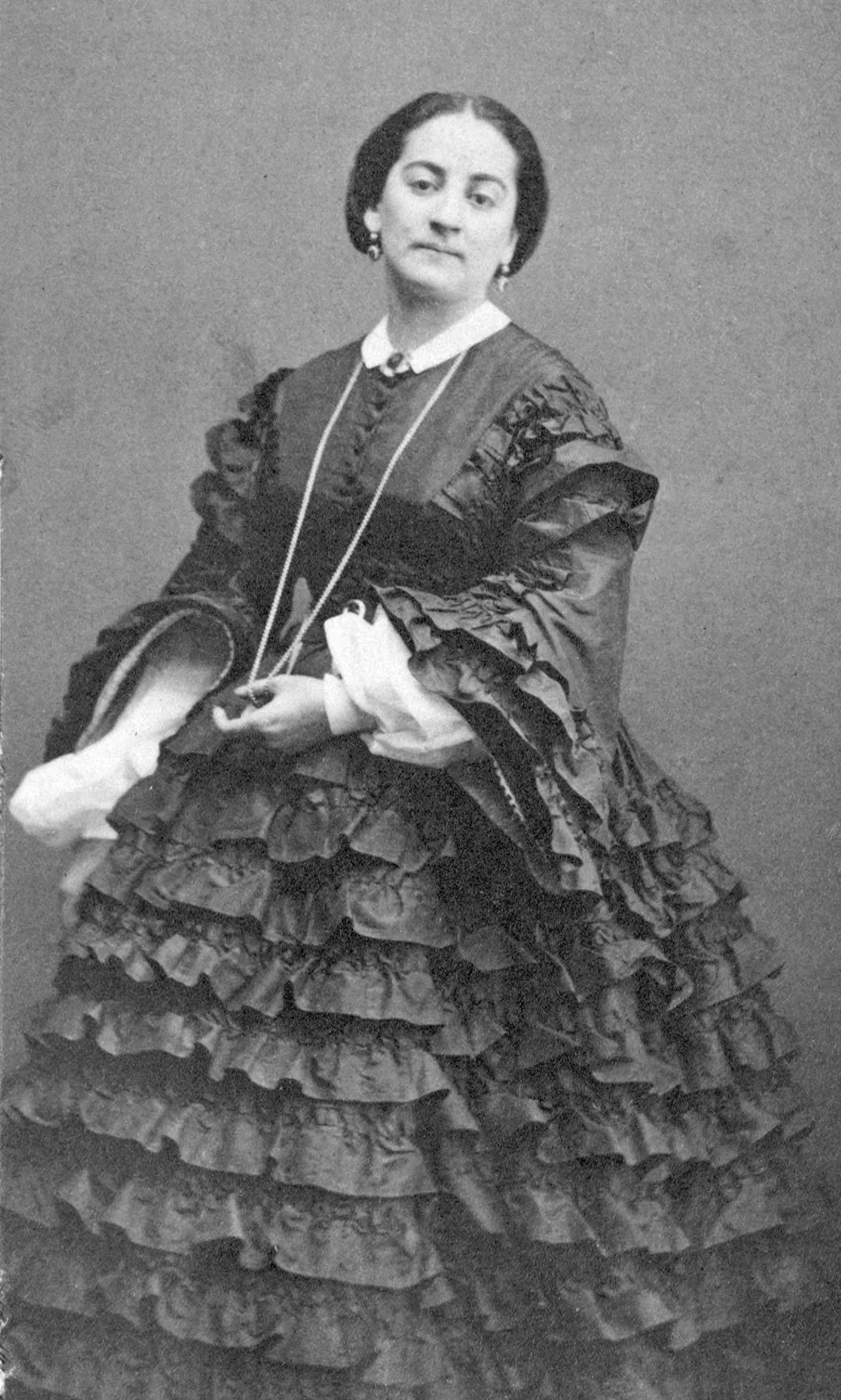 Porträt von Mademoiselle Monrose (1816–1893) – Gedenkseite