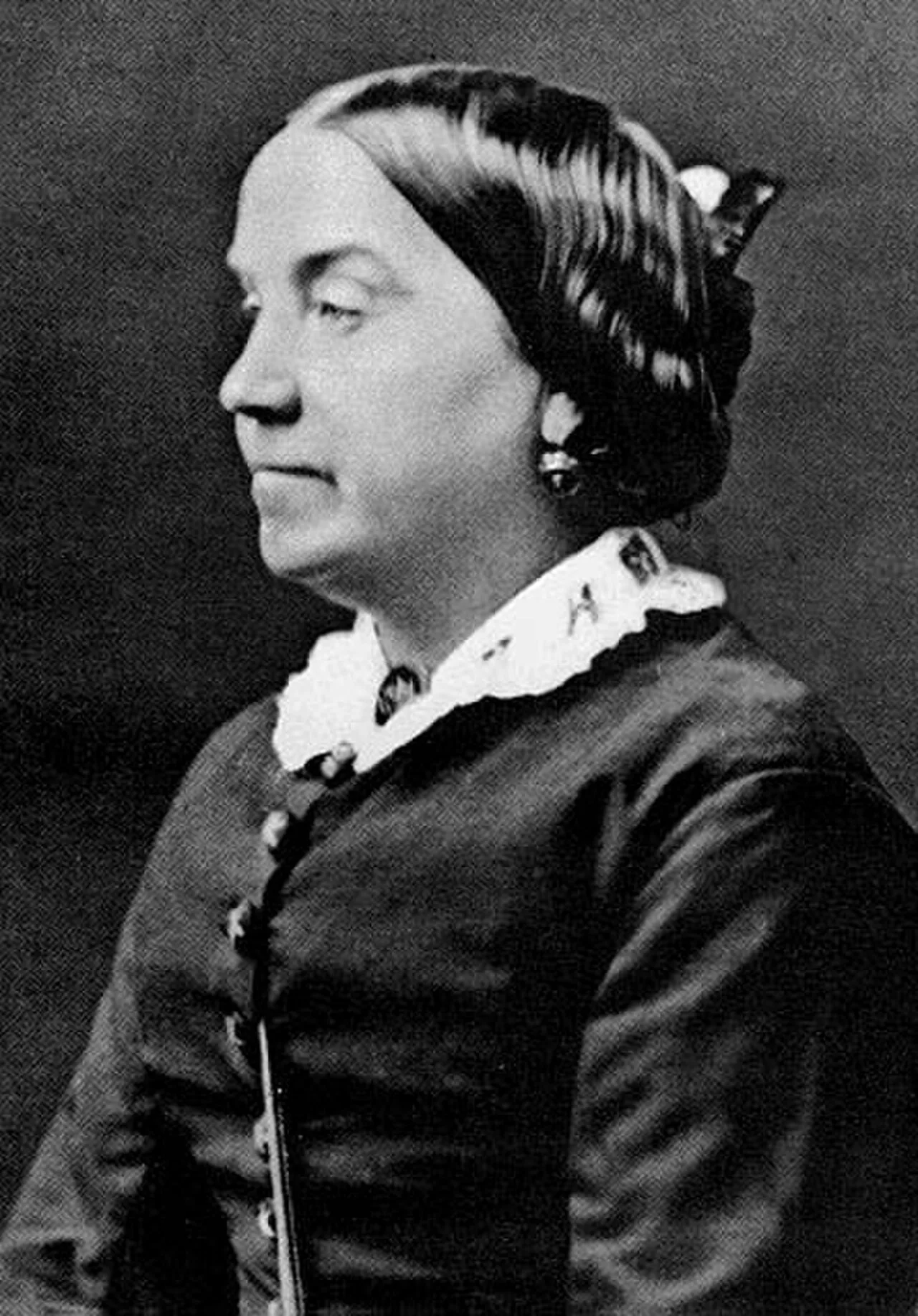 Portrait of Lizzie Burns (1827–1878) – memorial page