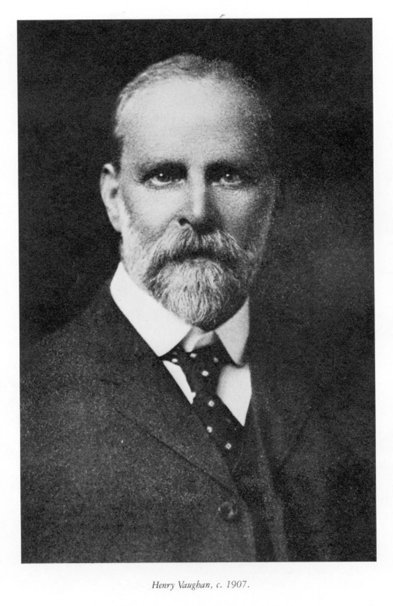 Porträt von Henry Vaughan (1845–1917) – Gedenkseite