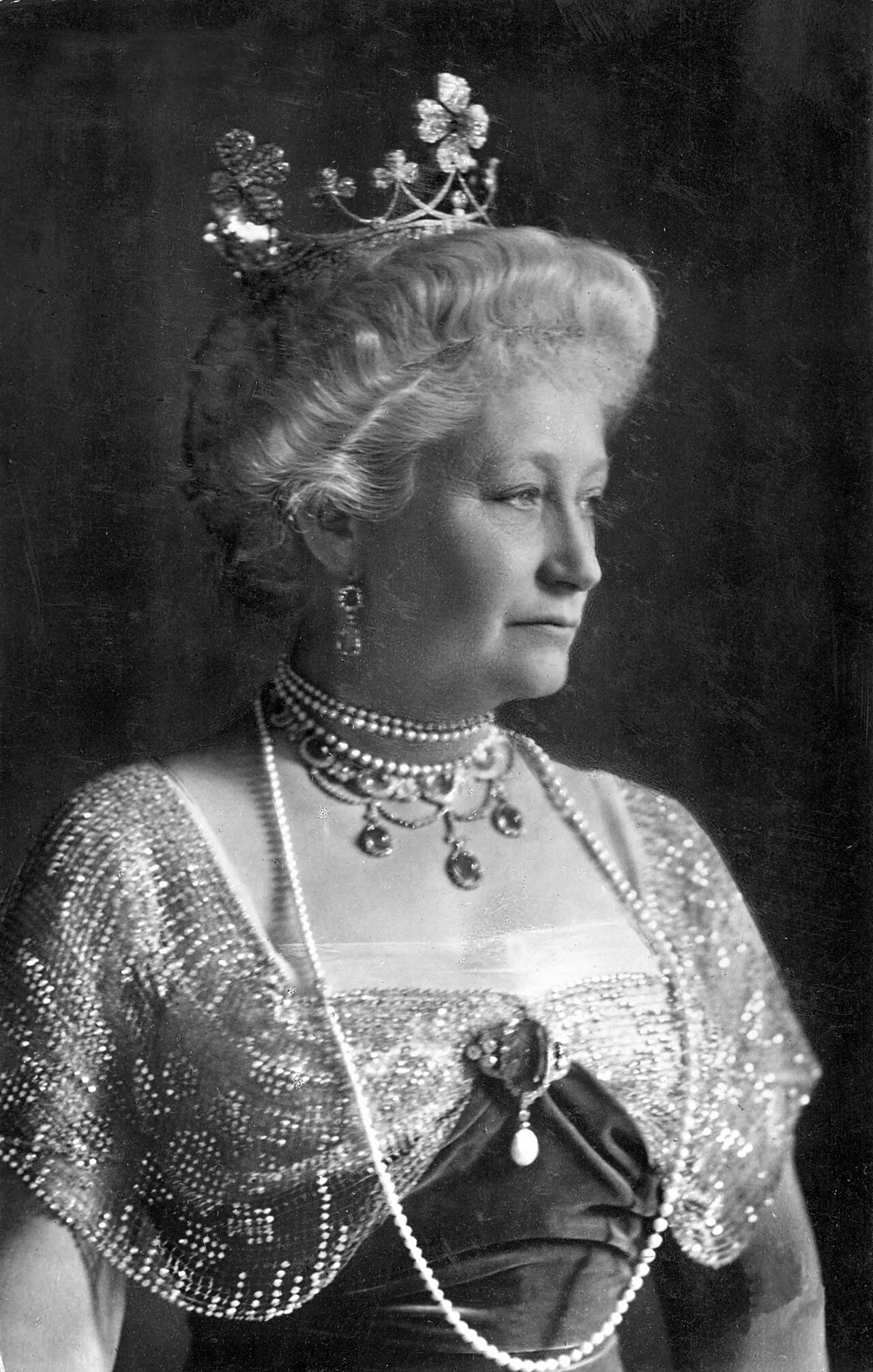Porträt von Auguste Viktoria von Schleswig-Holstein-Sonderburg-Augustenburg (1858–1921) – Gedenkseite