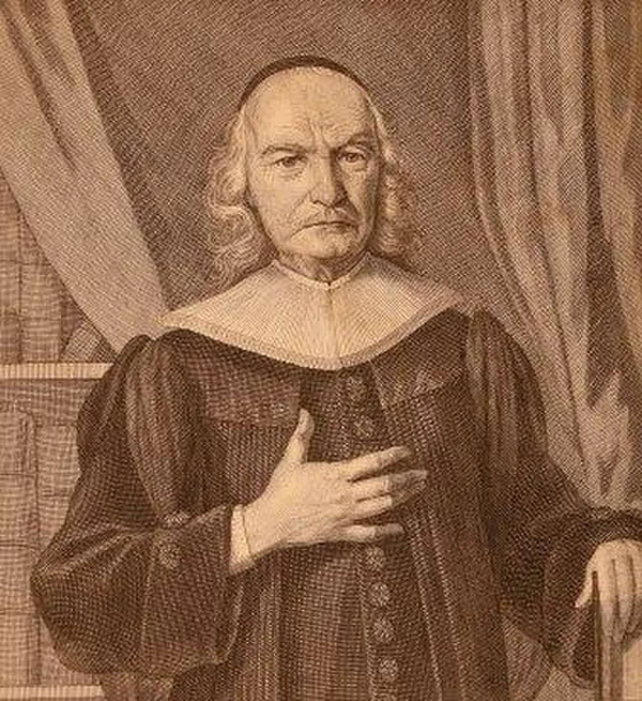 Porträt von Johann Rudolf Rudolf (1646–1718) – Gedenkseite