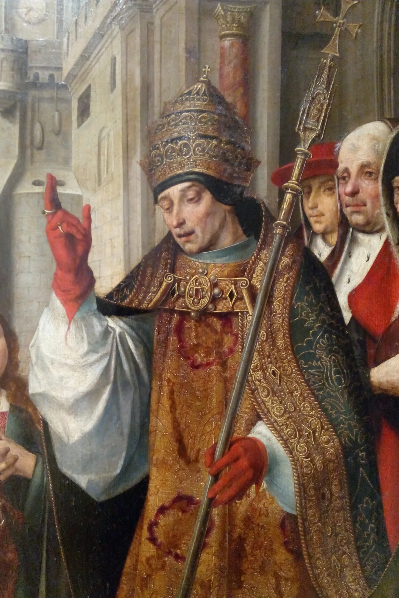 Portrait of Siricius (334–399) – memorial page