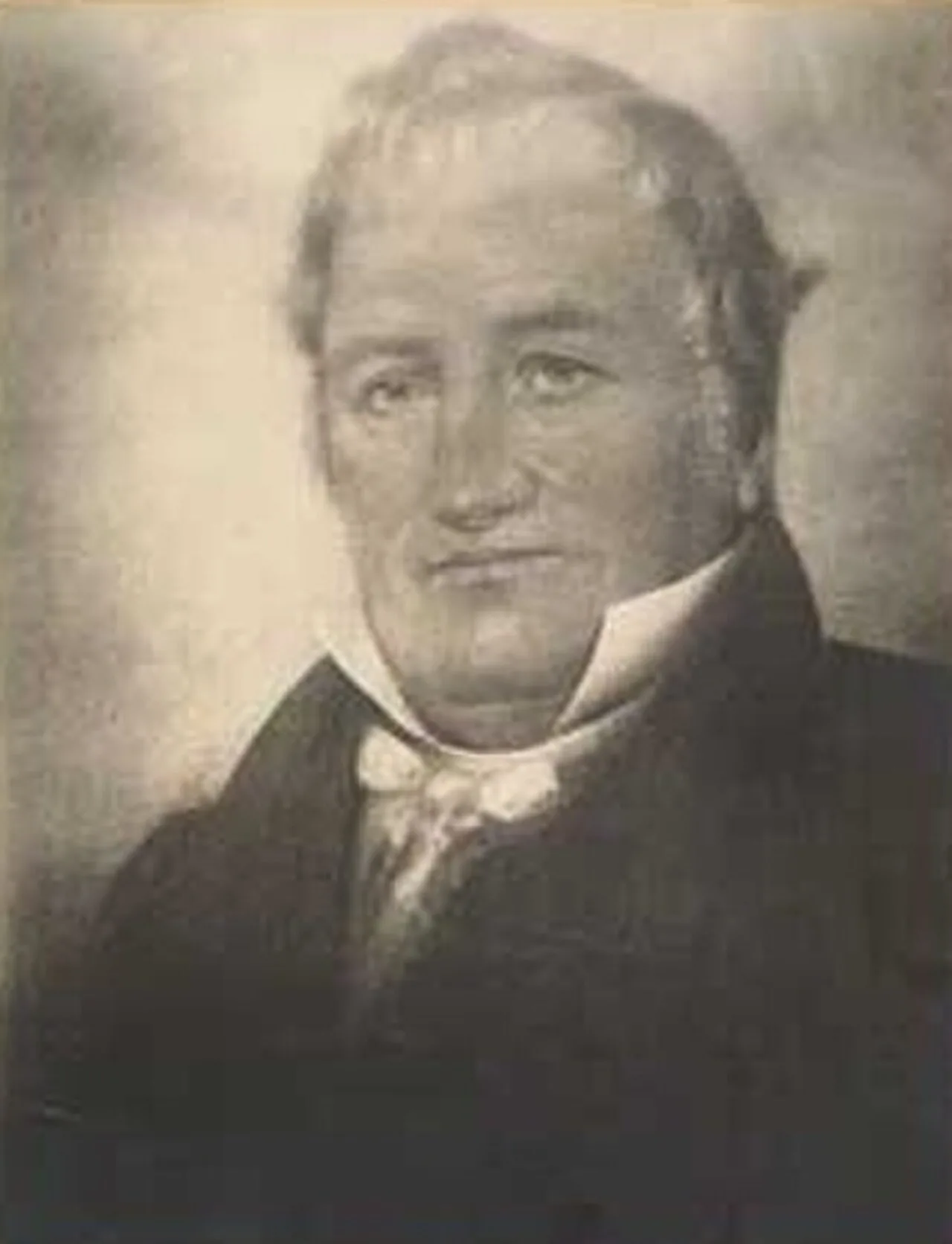 Porträt von George A. Baxter (1771–1841) – Gedenkseite