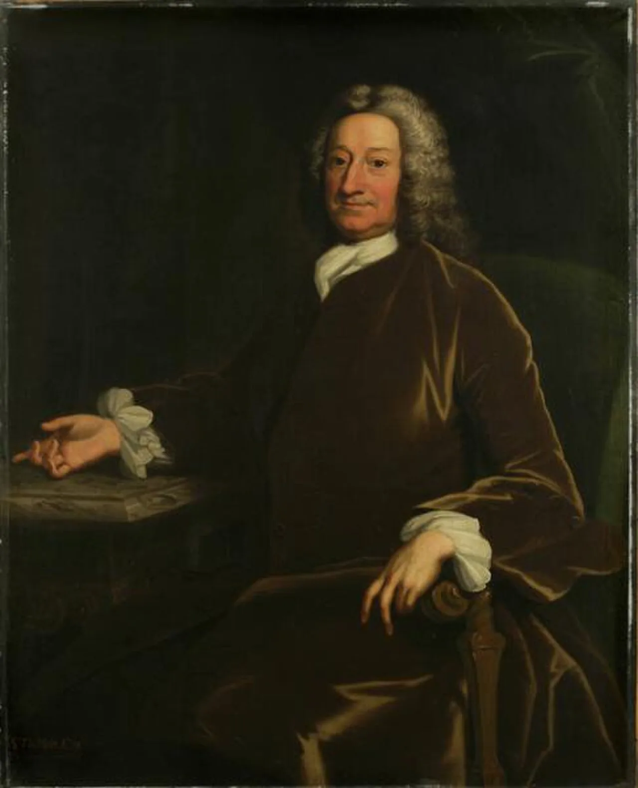 Porträt von Sir Thomas Hales, 2nd Baronet (1666–1762) – Gedenkseite