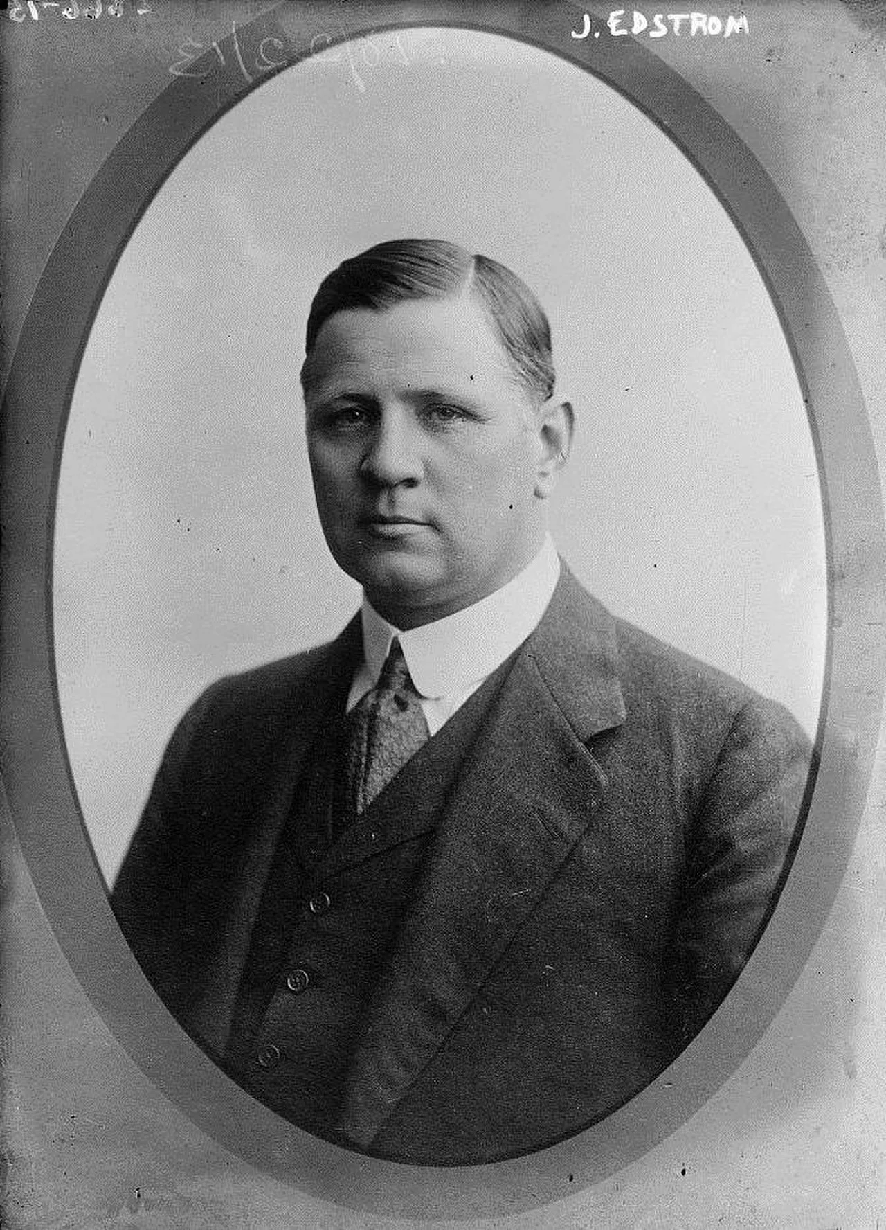 Portrait of Sigfrid Edström (1870–1964) – memorial page