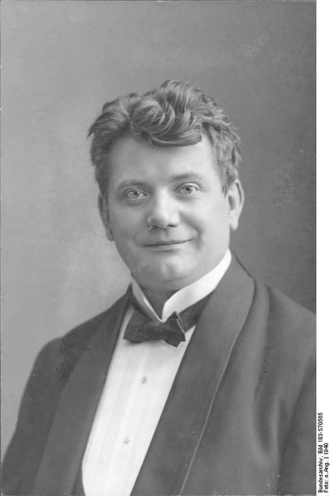 Porträt von Otto Reutter (1870–1931) – Gedenkseite
