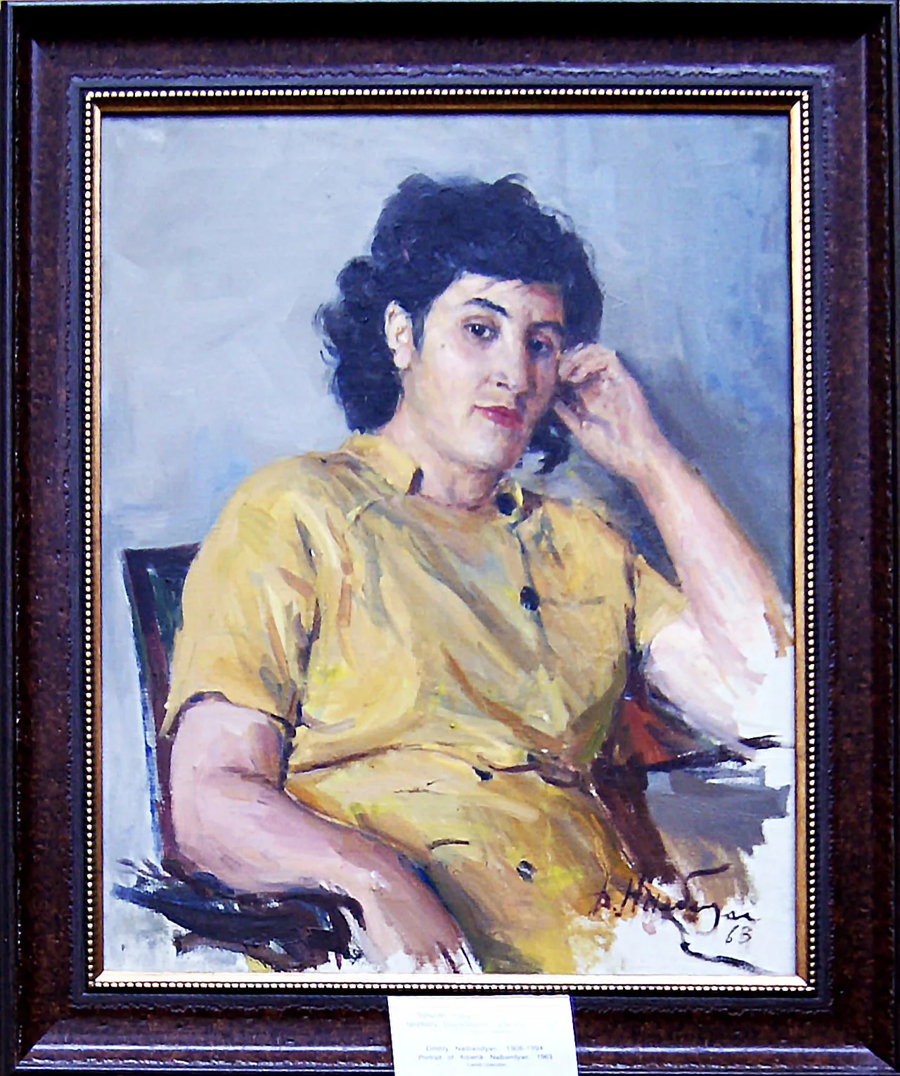 Porträt von Arpenik Nalbandian (1916–1964) – Gedenkseite