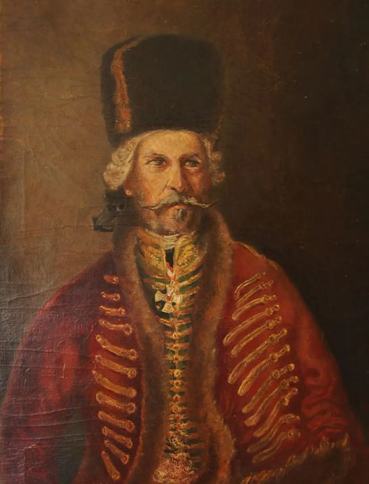 Porträt von Franz Stephaics von Némes-Dét (1739–1811) – Gedenkseite