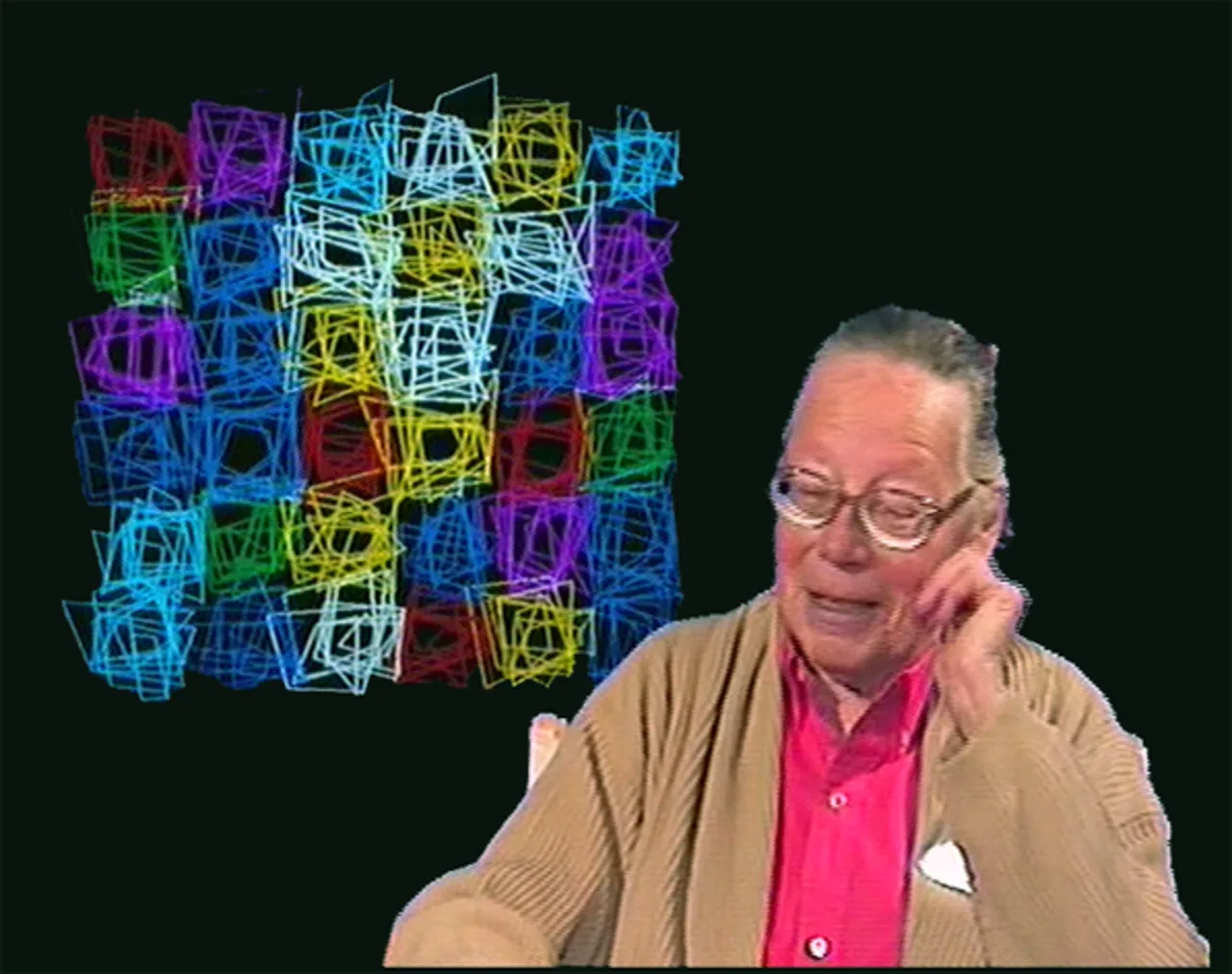 Porträt von Vera Molnár (1924–2023) – Gedenkseite