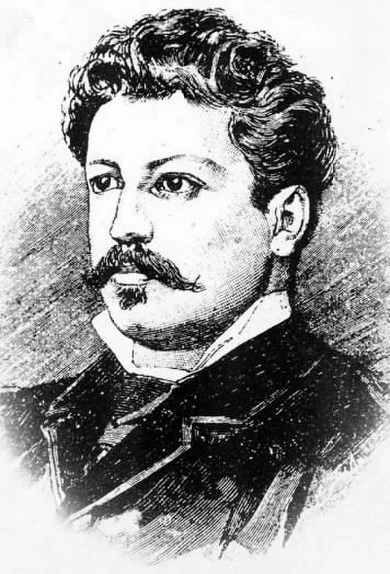 Porträt von José Mariano Astigueta (1850–1897) – Gedenkseite