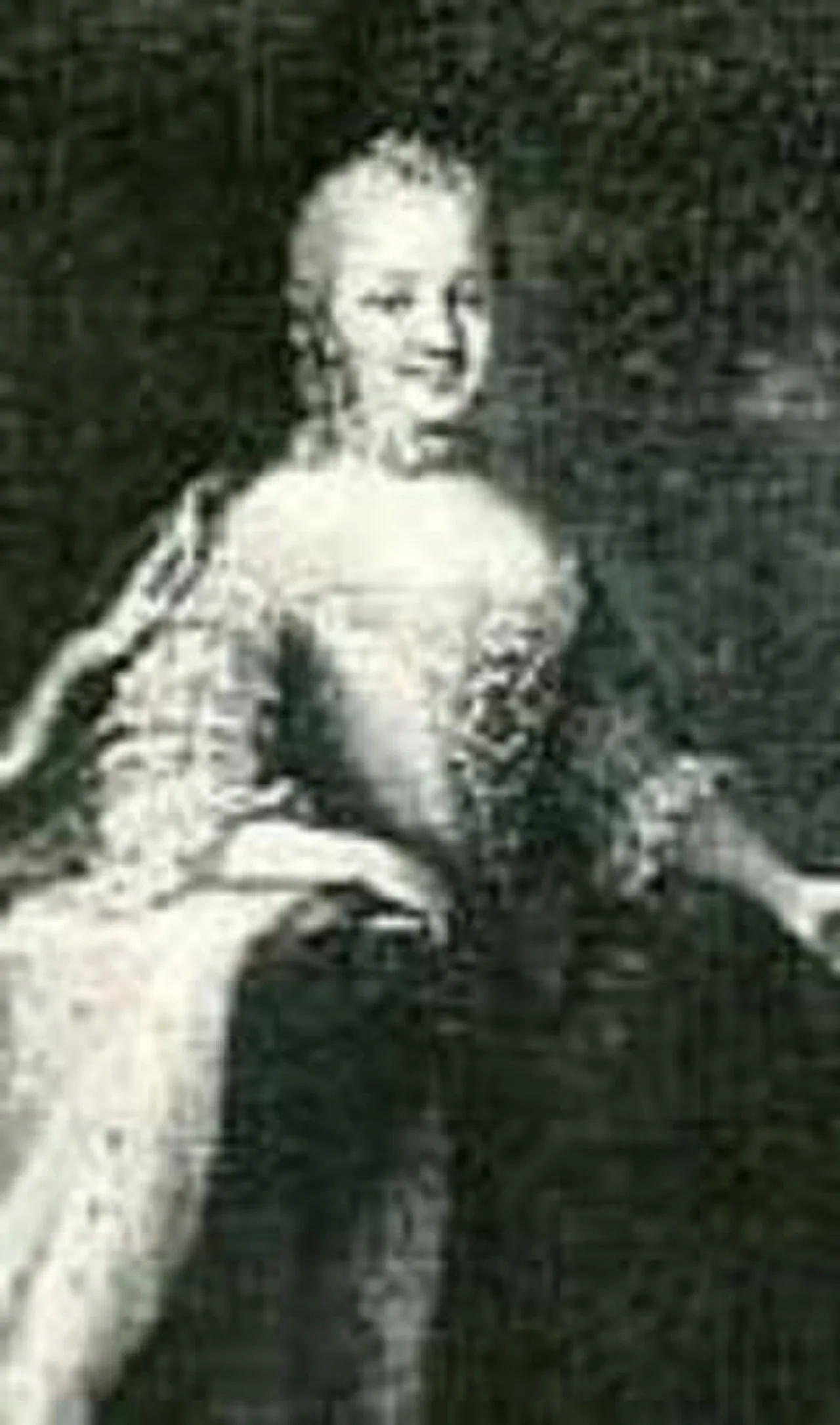 Porträt von Karoline Franziska Dorothea von Parkstein (1762–1816) – Gedenkseite