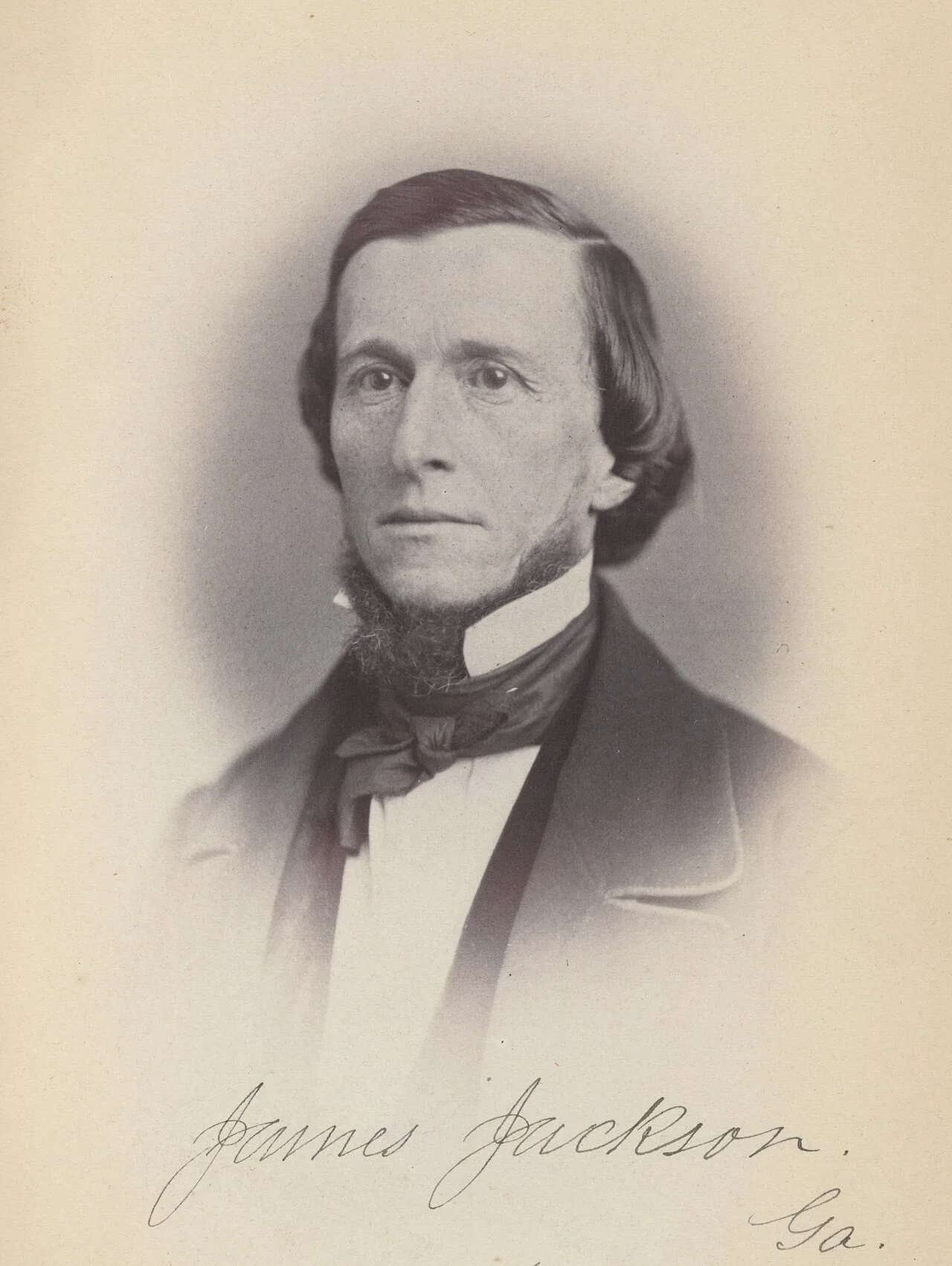 Portrait of James Jackson (1819–1887) – memorial page