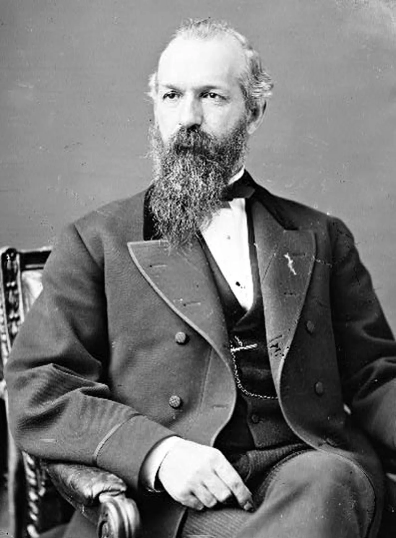 Portrait of James M. Pendleton (1822–1889) – memorial page