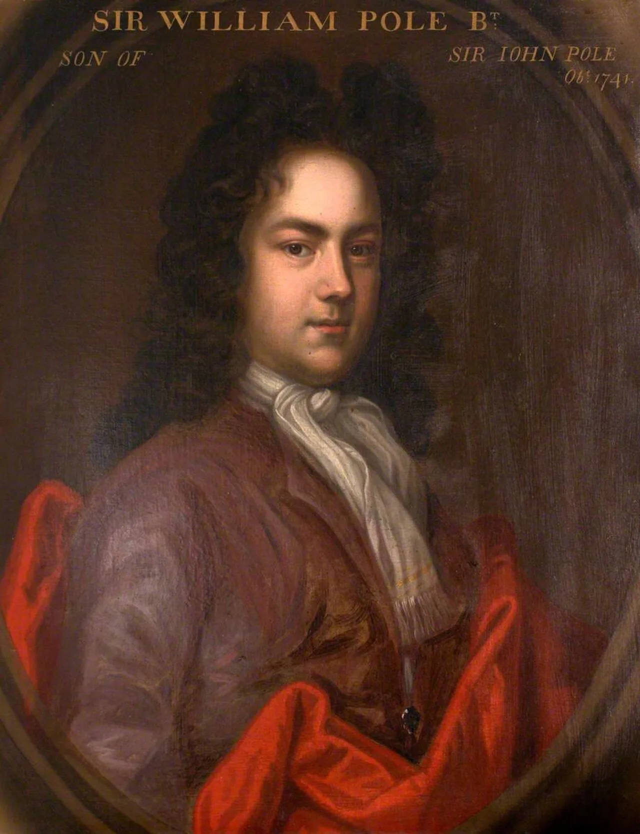 Porträt von William Pole, 4. Baronet (1678–1741) – Gedenkseite