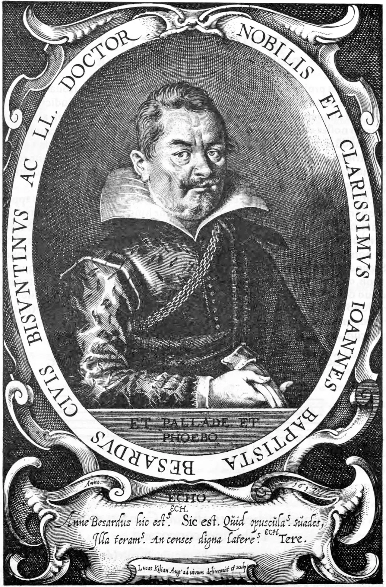 Portrait of Jean-Baptiste Besard (1567–1625) – memorial page