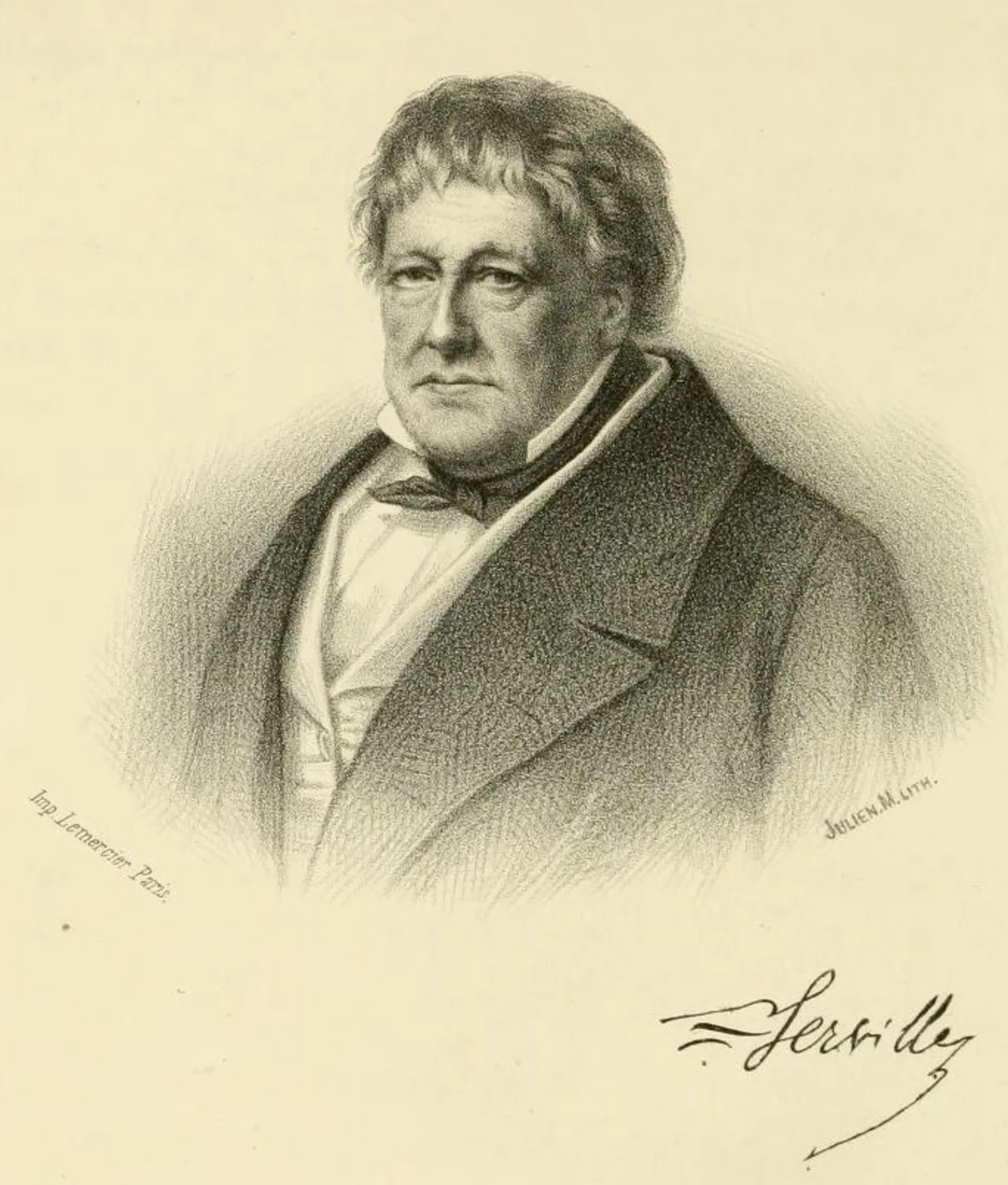 Porträt von Jean-Guillaume Audinet-Serville (1775–1858) – Gedenkseite