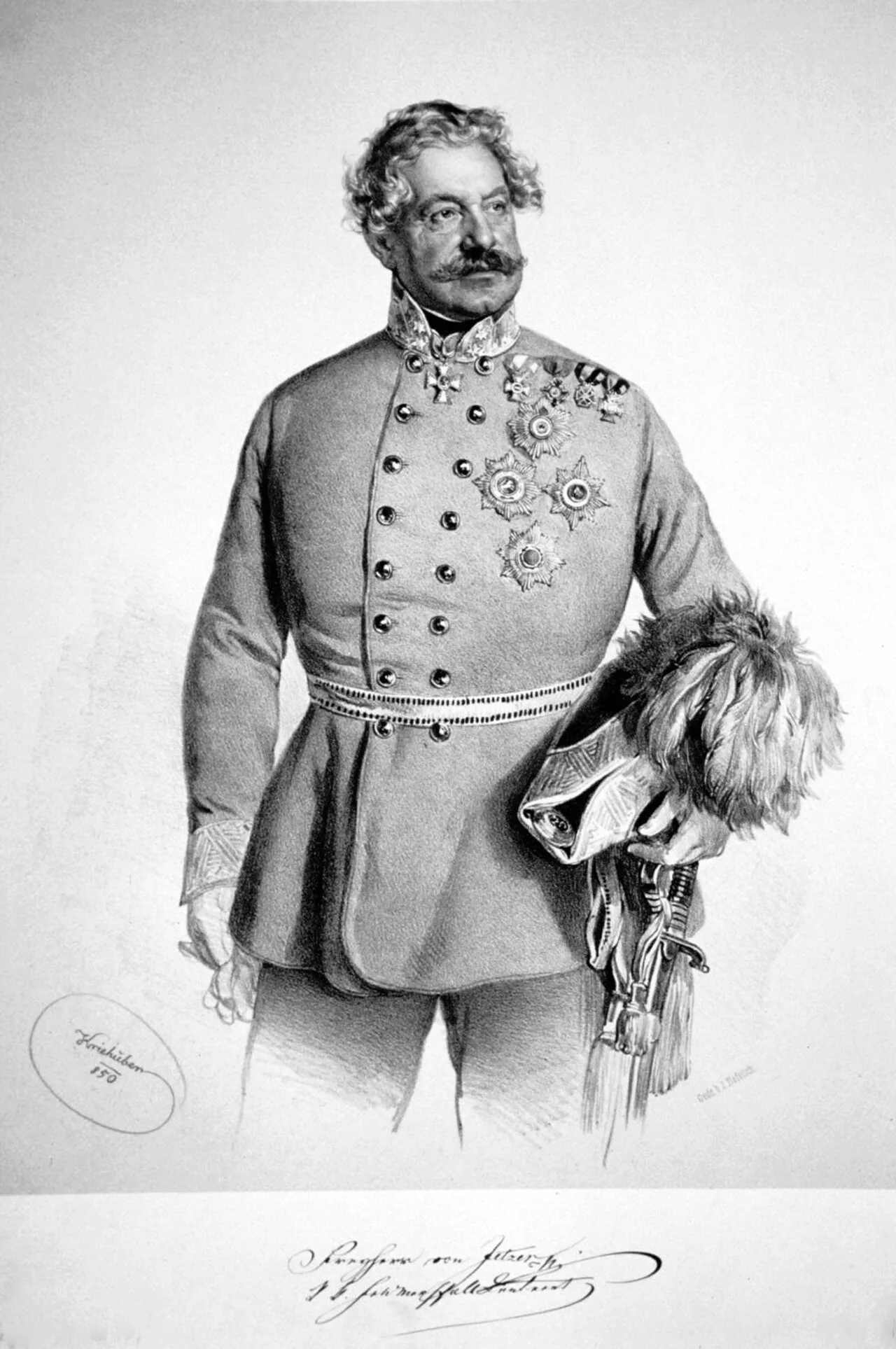 Portrait of August von Jetzer (1789–1862) – memorial page