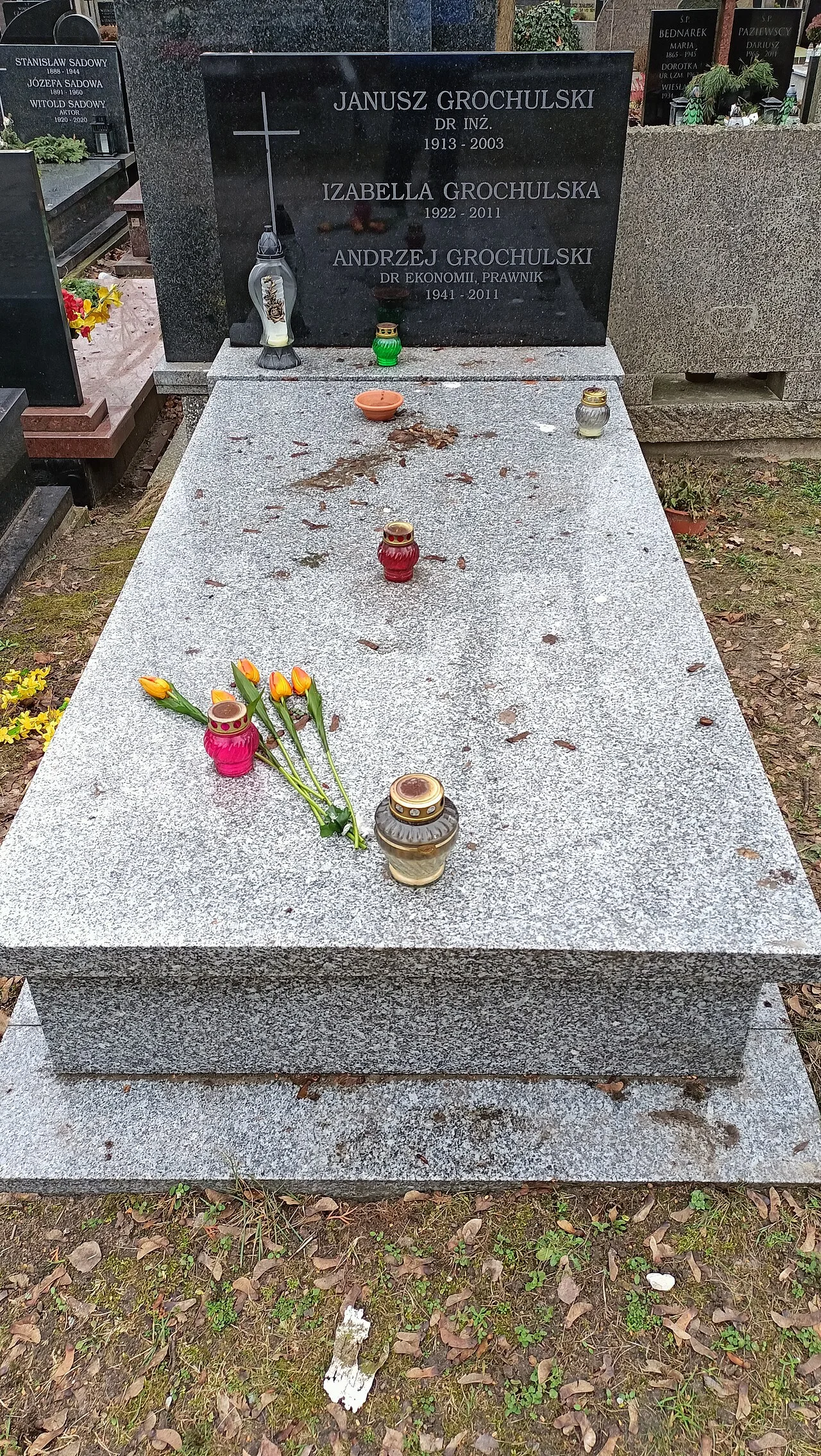 Portrait of Janusz Grochulski (1913–2003) – memorial page