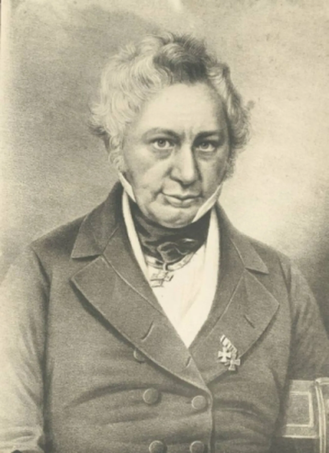 Porträt von Johann Christoph Wöhrmann (1784–1843) – Gedenkseite