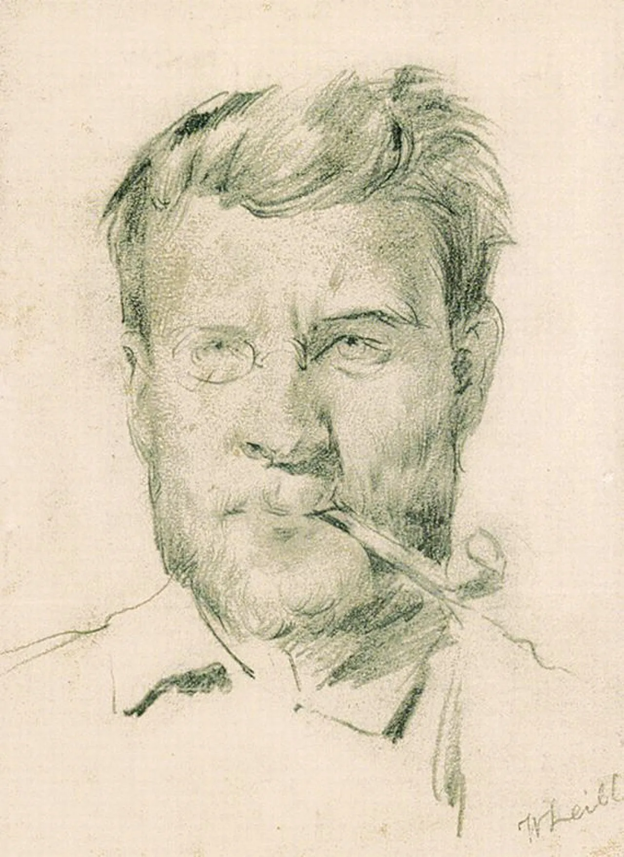 Porträt von Johann Sperl (1840–1914) – Gedenkseite