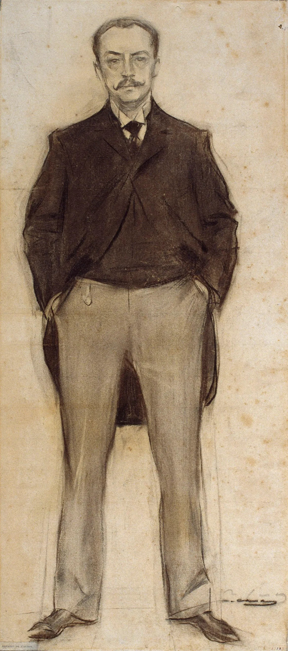 Porträt von Ramon Domènec Perés i Perés (1863–1956) – Gedenkseite