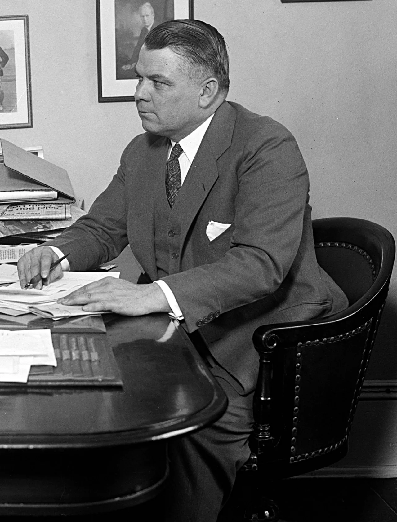 Portrait of John B. Sosnowski (1883–1968) – memorial page