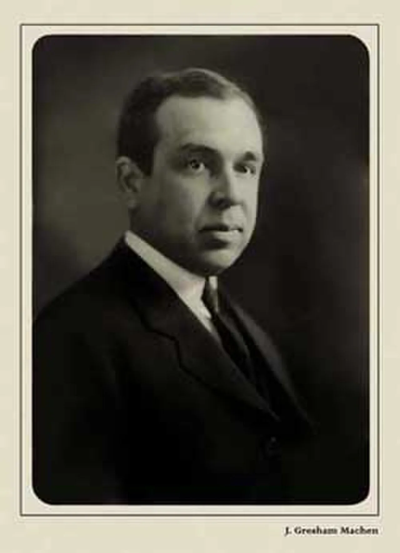Porträt von John Gresham Machen (1881–1937) – Gedenkseite
