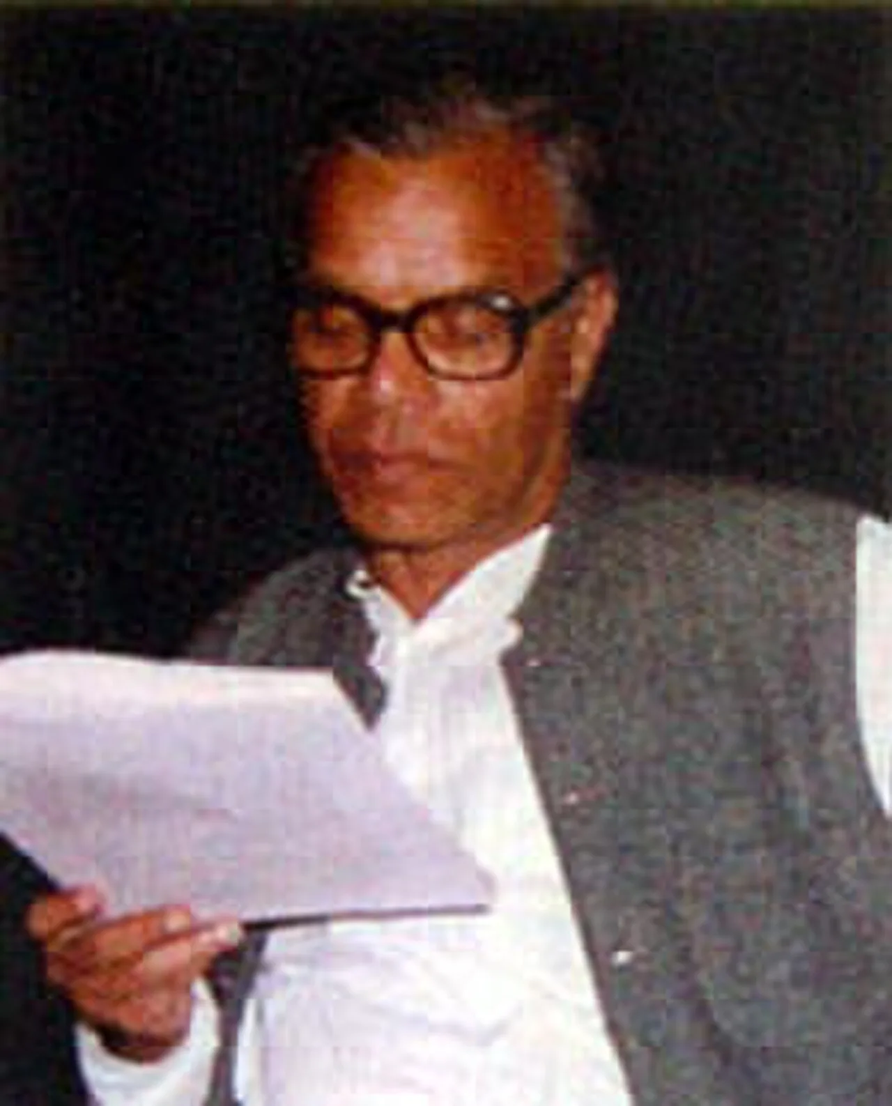Portrait of Sisir Kumar Das (1936–2003) – memorial page