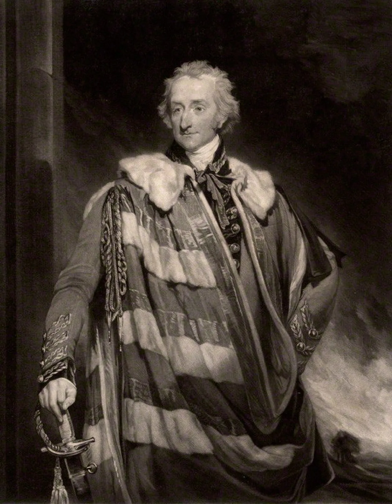 Porträt von John William Egerton, 7. Earl of Bridgewater (1753–1823) – Gedenkseite